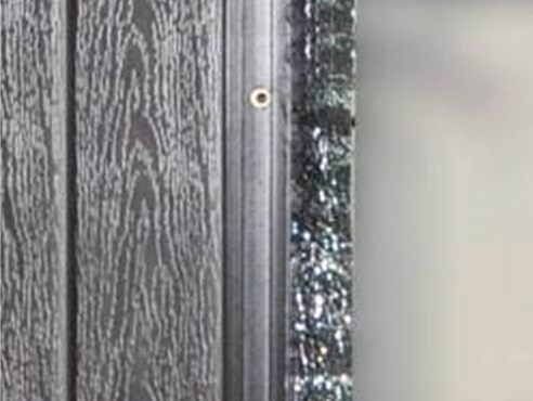 ④3 mm material aislante térmico de lámina de estaño que refleja el calor 