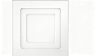   [STD] LED en forma cuadrada luz blanca c&aacute;lida 