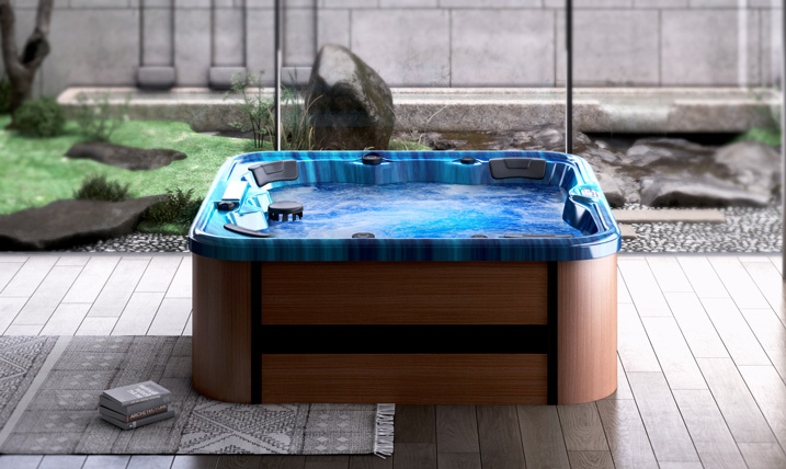 Nuestra habitaci&oacute;n Masaje Ba&ntilde;era de hidromasaje SPA 