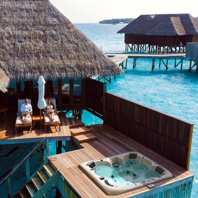 Nuestra habitaci&oacute;n Masaje Ba&ntilde;era de hidromasaje SPA 